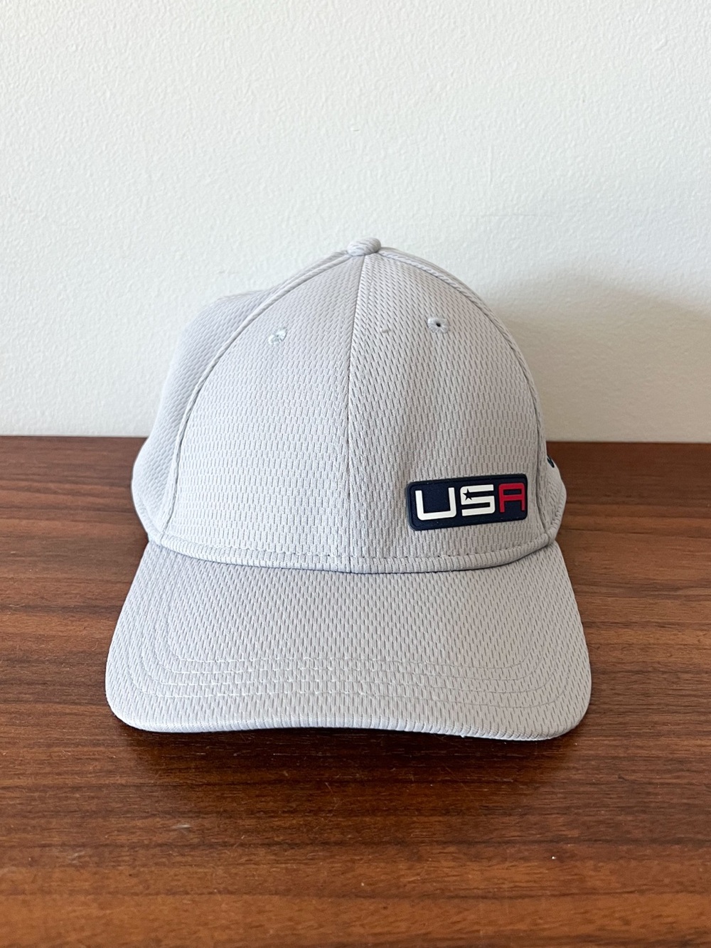 New Era USA Ryder Cup 2020 Golf Flex Fit Hat Gray L/XL Performance Cap